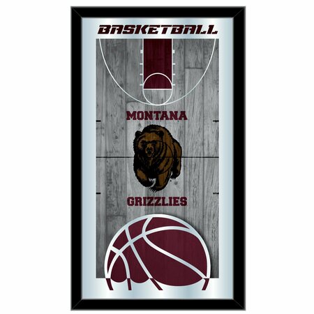 HOLLAND BAR STOOL CO Montana 15" x 26" Basketball Mirror MBsktMontUn